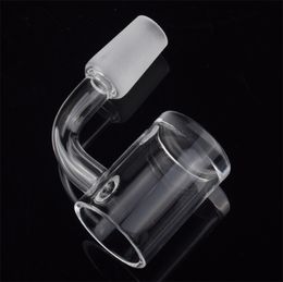 Wetenschappelijke Gezamenlijke 5mm Clear Bodem XL XXL Quartz Banger Nail 10mm 14mm 18mm Man Vrouw 4590 graden Voor Glas Water Bongs Dab Rigs