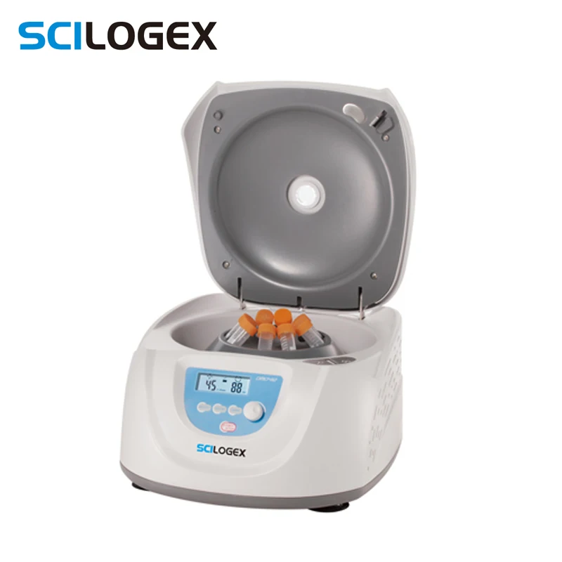 Scilogex Nowy SCI406/412 Zestaw wirówki o niskiej prędkości 2 (w tym 50 ml*6 wirników) Centrifuga Microcentrifuge Laboratory Centrifuga