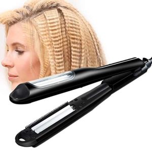 Ciseaux Auto Hair Strucping Iron Dry et humide à double coiffure Coiffure Fon pour paresseux sans blesser les cheveux Corrugs Corrugs Ferment Fer