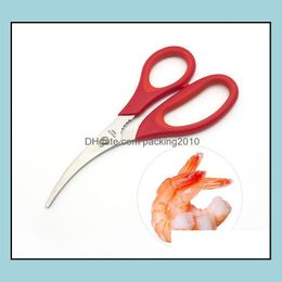 Ciseaux Outils à main Maison Jardin Homard Crevettes Crabe Fruits de mer Ciseaux Snip Shells Cuisine Outil Drop Delivery 2021 Cgwbd