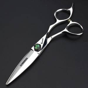 Ciseaux ciseaux est coiffure coiffeur spécial 6 pouces feuille de saule coulissant plat outils de salon de coiffure 230828