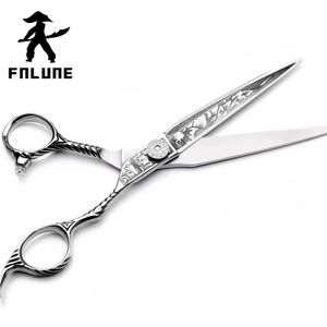 Ciseaux Ciseaux FnLune acier tungstène professionnel Salon de coiffure ciseaux coupe barbier accessoires coupe de cheveux amincissement cisaillement outils de coiffure ciseaux 231018