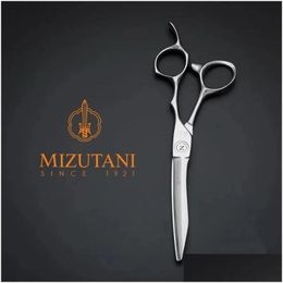 Ciseaux Ciseaux Ciseaux Ciseaux Mizutani Barber Coiffure Professionnelle 60 pouces 440C Matériel Haut de Gamme Salon Coupe de Cheveux 231102 D Dhf0A