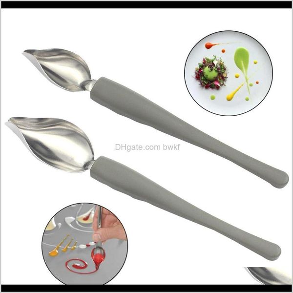 Scoop Coffeeware Kitchen, Dining Bar Garden Drop Delivery 2021 Chef Decorazione Matita Antiscivolo Aessories D Strumenti Acciaio inossidabile Portatile