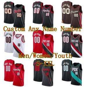 Scoot Henderson Basketball Jerseys Shaedon Sharpe anfernee simons n'importe quel nom n'importe quel numéro de numéro 2023/24 Fans maillots Men de jeunesse Femmes S-xxl