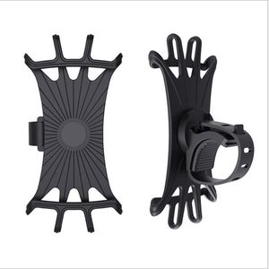 Scooter Bicycle Motorcycle Mobile Phone Holder Rotate 360 Degrees Mountain Silicone Bike Mobile Phone Mounts