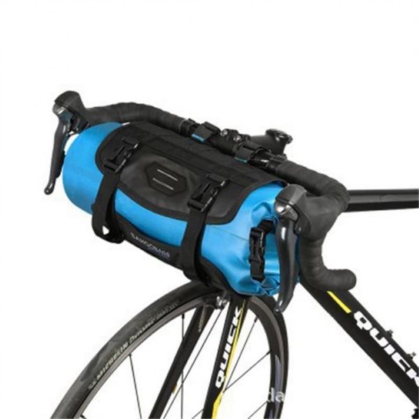 Bolsa para tubo delantero de bicicleta y patinete, cesta grande impermeable para manillar de bicicleta, 11L, accesorios para marco de ciclismo, 220507240C