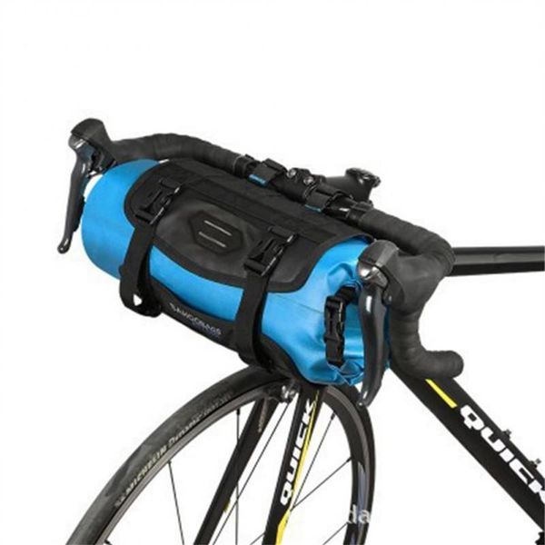 Bolsa para tubo delantero de bicicleta y patinete, cesta grande impermeable para manillar de bicicleta, 11L, accesorios para marco de ciclismo, 220507169c