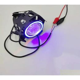 Accessoires de pièces de scooter Spotlight externe LED LED LED MOTOROCLE ÉCLAGE ENGEUX ANGEU