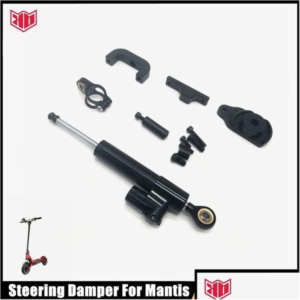 Accessoires de pièces de scooter Kit d'amortisseur de direction électrique d'origine Kaabo Mantis pour 10/8 Streering Danper Drop Delivery Sports Outd Dhfly