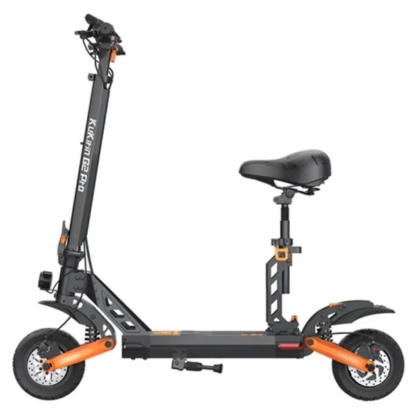 Scooters kukirin g2 pro aventuriers rêve pliant scooter électrique 9 pouces pneumatique pneu 600w moteur sans balais 48V 15AH batterie max vitesse 45