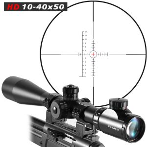 Scopes 1040x50 Rifles à longue portée Roue latérale parallaxe Optic Sorcel