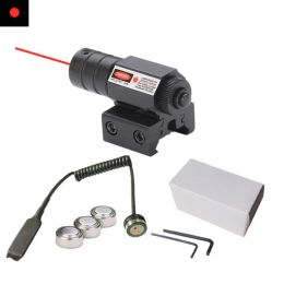 Alcances 11 mm 20 mmmed dot láser alcance potente mini airsoft rifle alcance mipicatinny kit de montaje para pistola de pistola