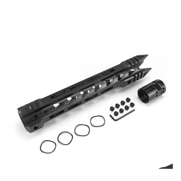 Scopes 15 L Ar15 Mlok Handguard Nut Super Slim Fittings Quad Rail Float Picatinny Scope Mount Accessoires Drop Delivery Tactical G2201