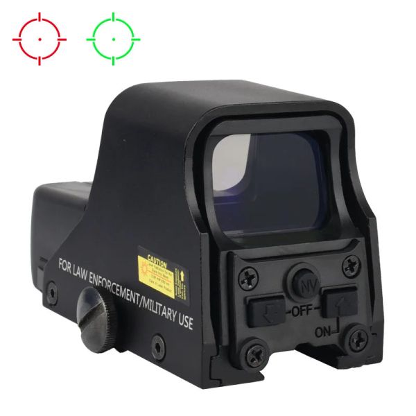 SCOPES 551 Red Dot Holográfica Vista holográfica Caza táctica Caza táctica Collimator Collimator Riflescope con accesorios de pistola de montaje de 20 mm