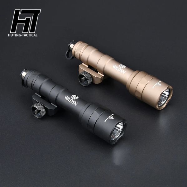 Scopes Airsoft Tactical Flashlight M600U 600lm Surfire Scout Light Fit 20 mm Pictinny Rail Rifle Arma Airsoft Hunting Outdoor Light Light