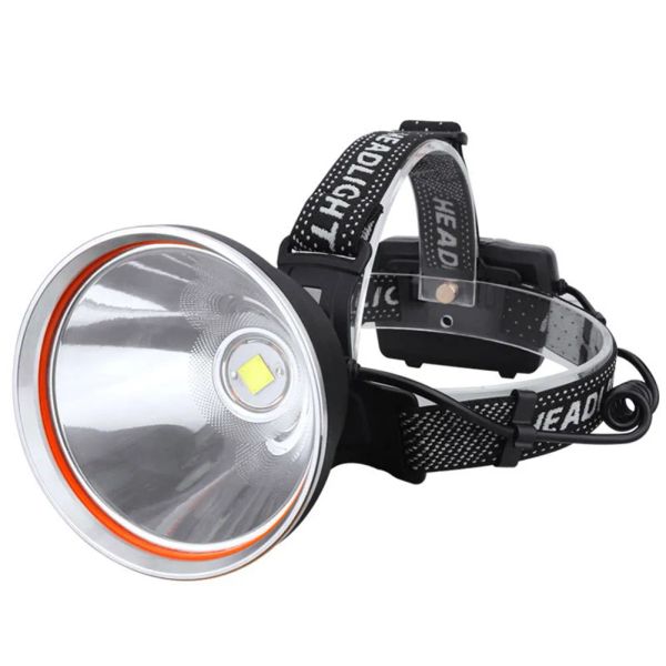 Scopes Hunting Hunting Cycling Head Torch Torse de poche de pêche nocturne Flash Flash Camping Lampe phare Pith Pith P90