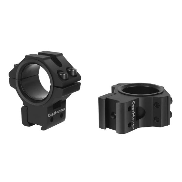 Accesorios de caza de ámbitos Perfil bajo de 11 mm Dovetail Rings 25.4 mm/30 mm Mattinización CNC Mecanate de alta calidad Montaje de alcance de rifle de alta calidad