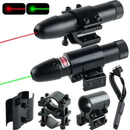Scopes Hunting Red / Green Dot Laser Calibrateur Laser tactique réglable Verser Instrument optique Portable Laser professionnel précis