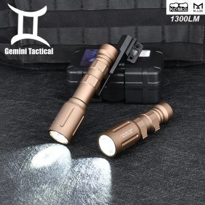 Scopes New PLHV2 MODLIT SCOUT Light Metal Mlok KeyMod Offset Base PLHV2 Mount 1000 Lumens Tactical Hunting Spotlight PLHV2