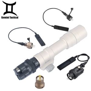 Scopes New Tactical M300 M600 Contructeur de pression à distance à distance Contrôle de la fonction SF Pild AirSoft Hunting Arme Scout Scout Éclairage