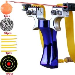 Scopes Hunting Outdoor Slingshot Laser Shooting Slingshot Highprécision Slingshot Hunting High Procision Catapult