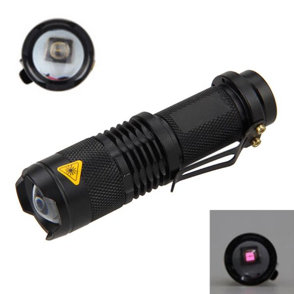 Scopes portables 940 nm lampe ir 5W Zoom infrarouge lumineuse de poche extérieur lampe de chasse de chasse