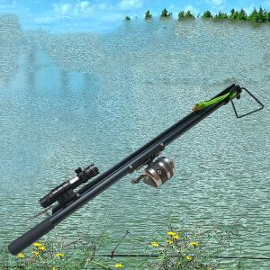 Scopes Professional Arcing Hunting Slingshot Automatic Pissing Rand Tice de pêche de camping avec outils de pêche au laser de haute précision