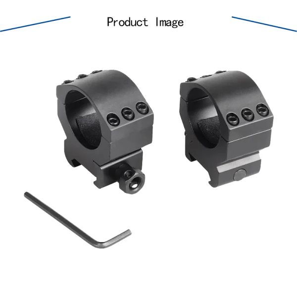 Montaje de alcance QD Scopes QD, Rail Picatinny, Monte de la linterna, Monte de 20 mm, Anillos de alcance, Accesorios de caza Hombre, Threenail Split Sport