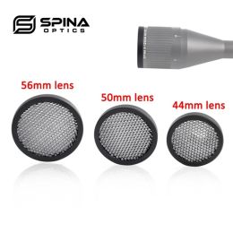 Scopes SPOPE ACCESSOIRES MESH 44 mm / 50 mm / 56 mm Équipement de chasse Office vise de visée Rifle Scope Sunshade Caps Killflash