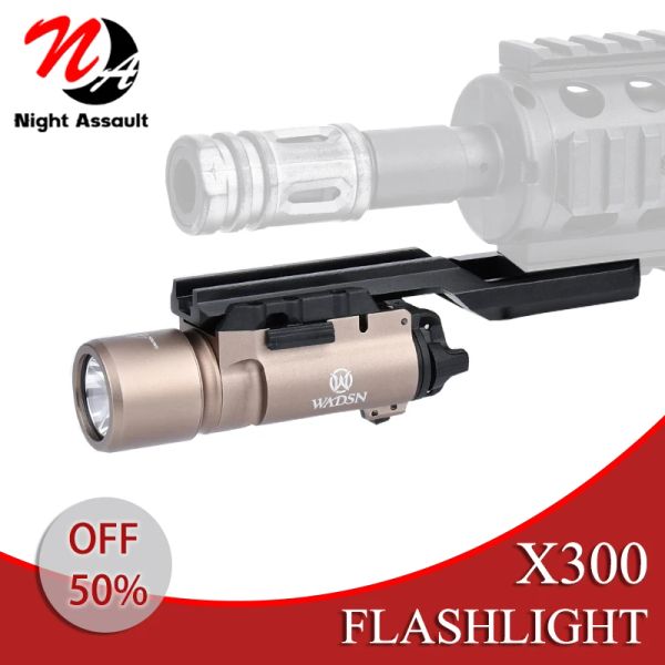 Scopes Surefir x300 Tactical Metal Pistol Scout Light Airsoft Hunting Arme Gun Figh