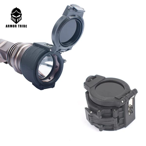 Scopes Tactical Airsoft Flash Lampy Filtre IR For Surefir M961M910 IR INFRARED FILTER DIAMETER 40 mm Couverture de protection Accessoires de chasse