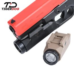 Scopes Tactical APL WMLG2 Pistolet Gun Light 400 Lumens LED Strob Arme de poche de la lampe de poche 20 mm Rail WML Hunting Scout Light