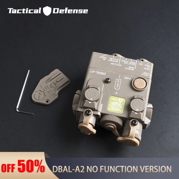 Scopes Tactical DBALA2 Batería Batería Caja de láser Dummy Battery Caza Caza de 20 mm Rail Scout Scout Decorativo