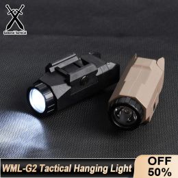 Scopes tactische zaklamp WMLG2 APL FAIT 20 mm Picatinny Rail Glock G17 G18 G19 Outdoor Hunting Airsoft Weapon Light Scout Light Sight