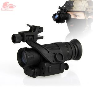 Scopes Tactical Infrared Night Vision Device Builtin Ir Illumination Hunting Riflescope Monocular for Shooting, PVS14 Day Night Viewer