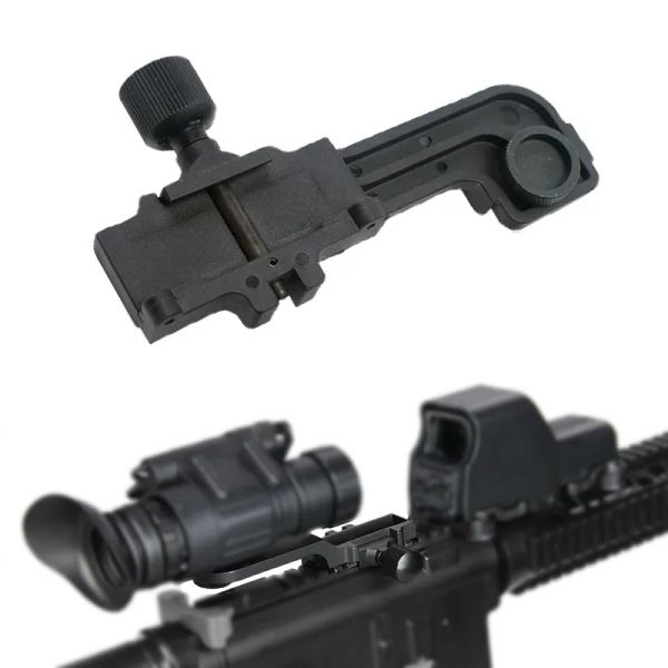 Scopes Tactical Polymer 20 mm Picatinny Rail NVG Mount Fit PVS 14 Pulsar GS 1x20 Night Vision Vision Rifle Scope Objectif Scope pour la chasse