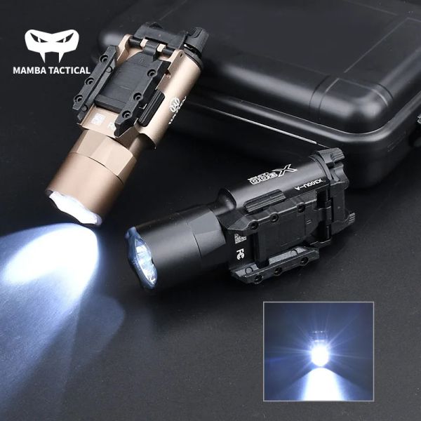 Scopes Tactical SF X300U X300 X400 Pistol Scout Light 600lm Fit G17 Picatinny Rail Outdoor Field Lighting Term