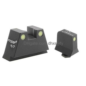 Scopes Tactique Tall Night Sights pour Suppressor Convient à tous les Gen G17 G19 G20 G21 G22 G27 G29 G30 G34 G35 G44 Mos Drop Delivery Gear Acce Dh6Tk