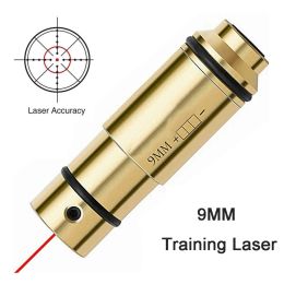 Scopes Tactical Training Laser Bullet 9 mm Bore Sight Cal for Dry Tring Training 380ACP 40SW HUNTING RED DOT LASER TRACLING BORE SUPER