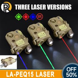 Scopes Tactical UHP An Peq15 La5c Red Dot Green Blue+Ir Lighting Strobe Weapon Scout Led Light Hunting Laser Sight Airsoft Accessories
