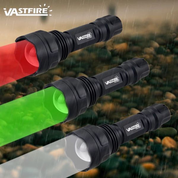 Scopes Amélioration de la nouvelle torche de chasse à la torche de chasse Green / rouge / blanc Tactical Green / Rouge White