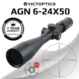 Scopes Victoptics S4 624X50 MDL CAZO EBTICAL SUCEPA DE 30 mm TUBE 1/10 MIL PARA Sniper Airsoft Guns Fire Armscope .223 5.56 AR15