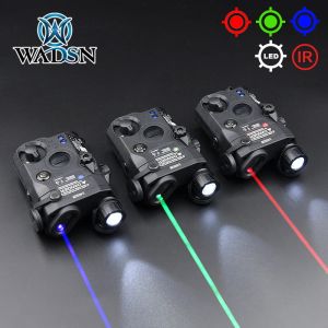 Scopes WADSN UHP PEQ15 LA5C Green Laser + IR Vision nocturne haute puissance Rouge Dot blanc Light Strobe Airsoft Hunting Rifle Arme Batter