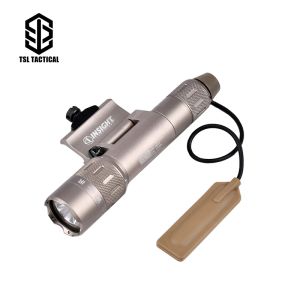 Scopes WADSN WMX200 Lampe de poche Insigne tactique de chasse Ir Scout Light AirSoft Metal Arme Light With QD Mount Fit 20mm Picatinny Rail