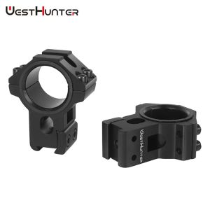 Scopes Westhunter 11 mm zwaluwstaart / 20 mm Picatinny Rail Mount 1 inch / 30 mm Riflescope Ring Hunting Accessoires Zichtbevestiging voor schieten