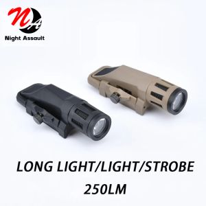 Scopes WML GEN 2 APL PLASSION LALLE FIT 20 mm Weaver Picatinny Rail Nylon Tactical Hanging Scout Light for Hunting Lanterna Weapon Rifle
