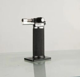 Scorch Torch Cigar Lighter 2500F Micro Butaan Torch Lighter met winddichte Jet Flames, Premium Black 1300c Celsius Jet Torch Lighter
