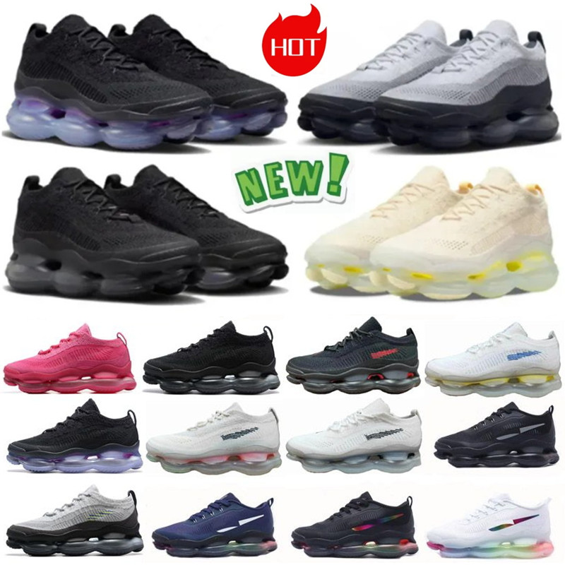 Scorpion Fk Scarpe da corsa Cuscino d'aria Uomo Donna Triple Nero Viola Lunar New Year Leap High Lemon Wash Wolf Grey Sesame Max Day Sneakers con assorbimento degli urti Taglia 36-47EU