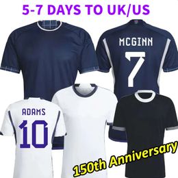 Ecosse 150e anniversaire maillots de football maison édition spéciale Tierney Dykes Adams maillot de football Christie Mcgregor MCGINN Mckenna hommes Kit enfants uniformes 898